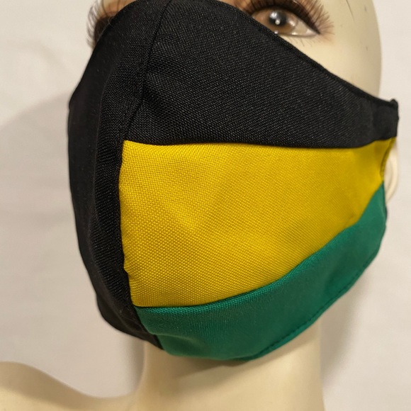 Jamaica 🇯🇲 Flag Face mask 😷 - Picture 3 of 6